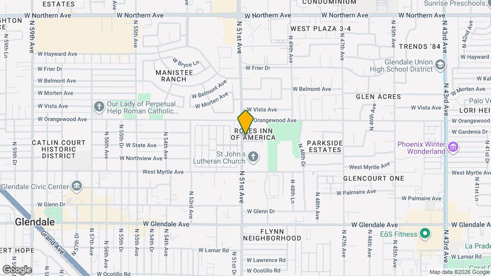 5038 W State Ave Mapa y Detalles de la Ubicación