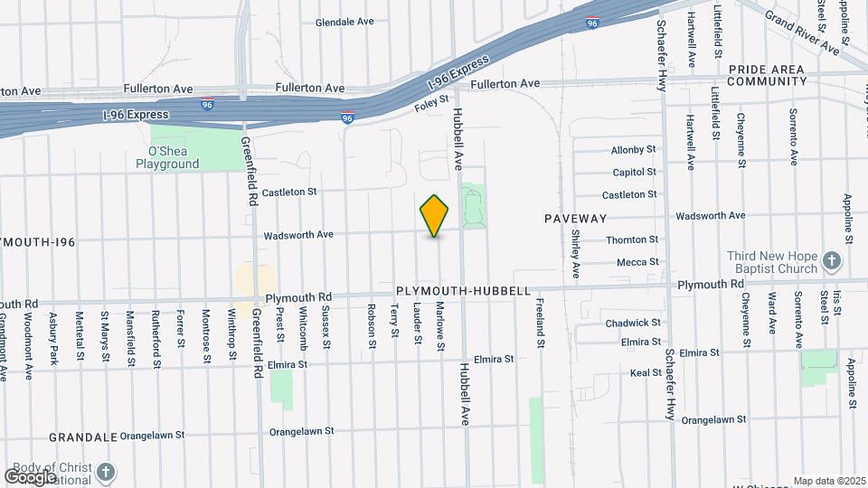 11717 Marlowe St Map and Location Details