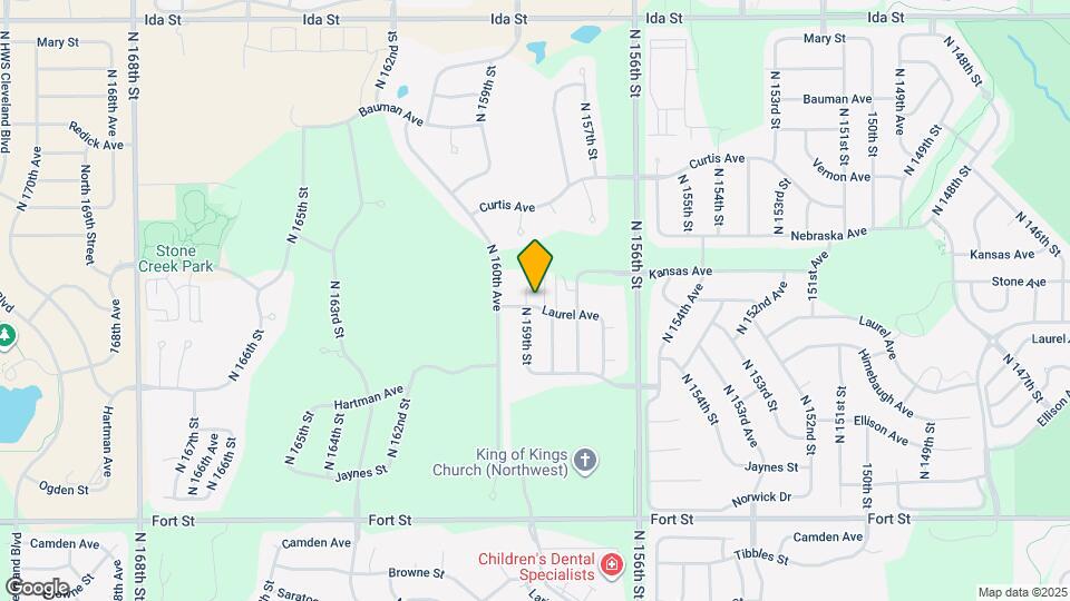 5901 N 159th Cir Map and Location Details