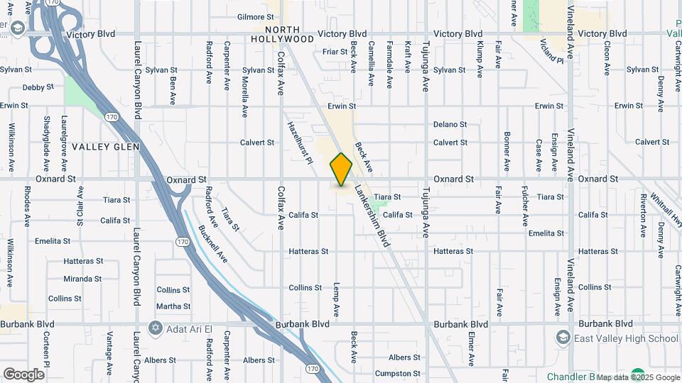 5940 Lemp Ave Map and Location Details