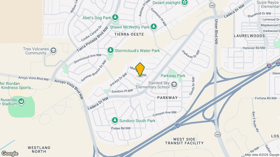 1012 Kiska St NW Map and Location Details