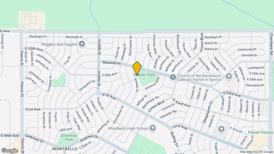 5442 Xanadu St Map and Location Details