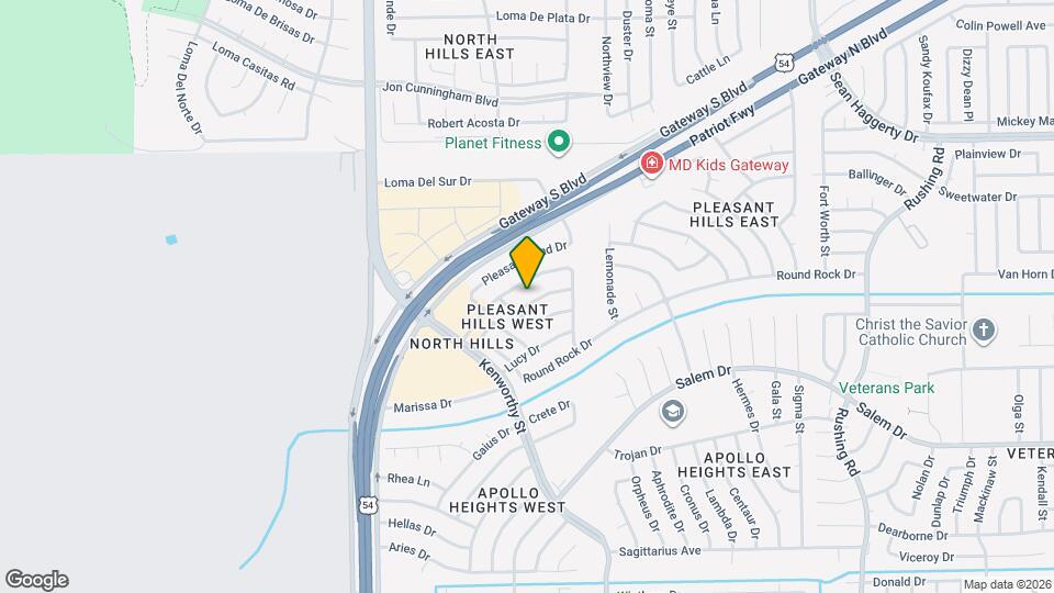 4713 Harvest Ln Map and Location Details