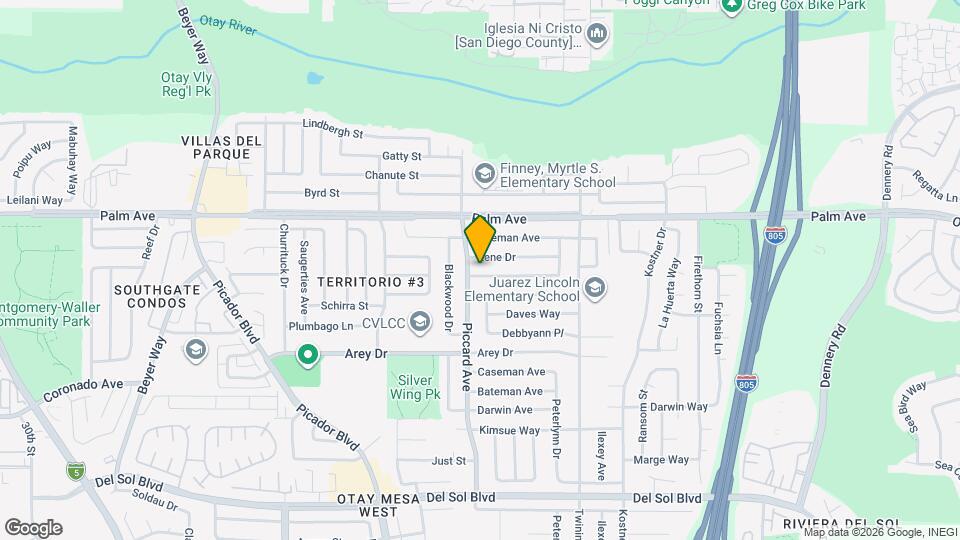 3924 Glading Dr Map and Location Details