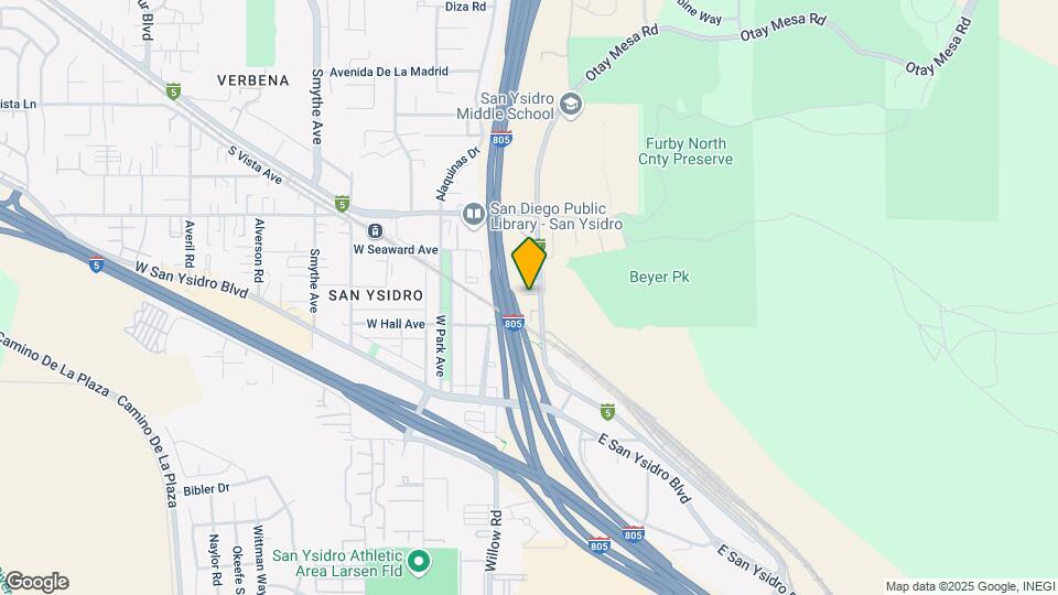 2323 E Beyer Blvd Mapa y Detalles de la Ubicación