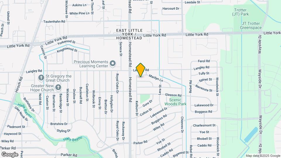 7211 Orlando St Map and Location Details