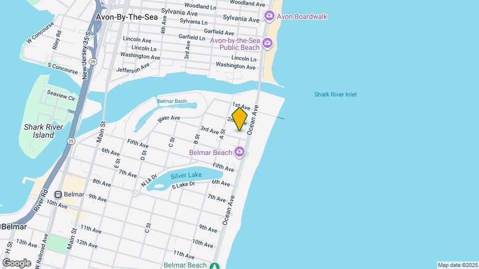 205 Ocean Ave N Map and Location Details