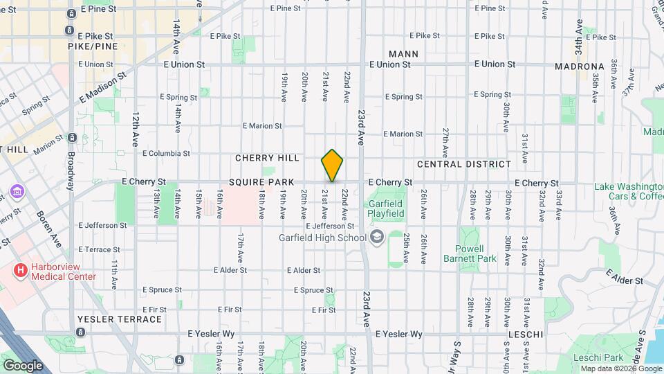 614 21st Ave Map and Location Details