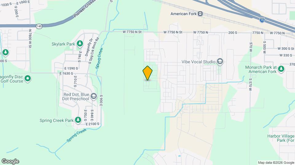 496 S 1140 W Map and Location Details