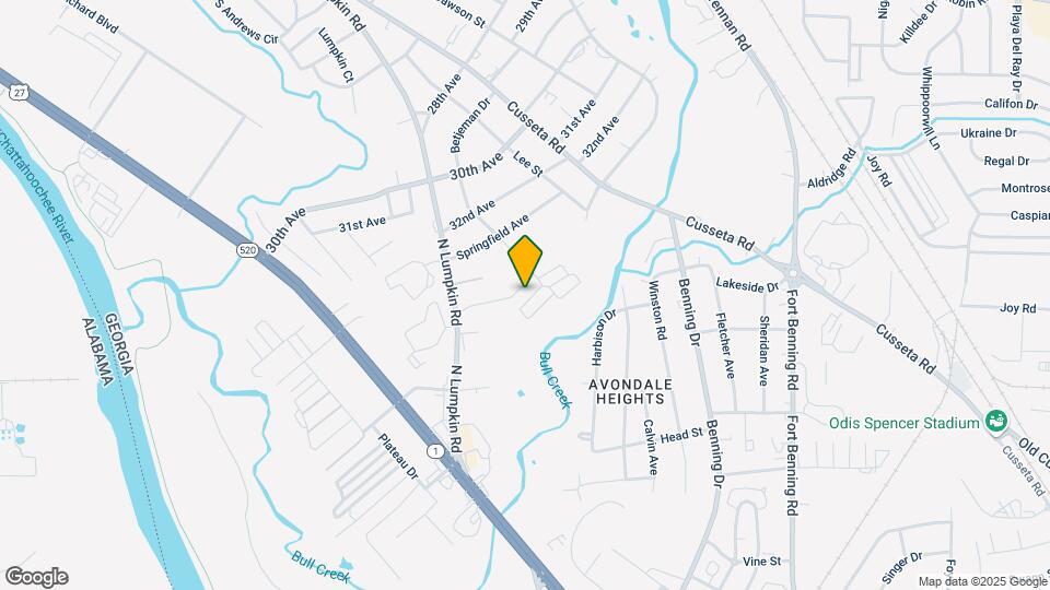 Lumpkin Park Apartments Map and Location Details