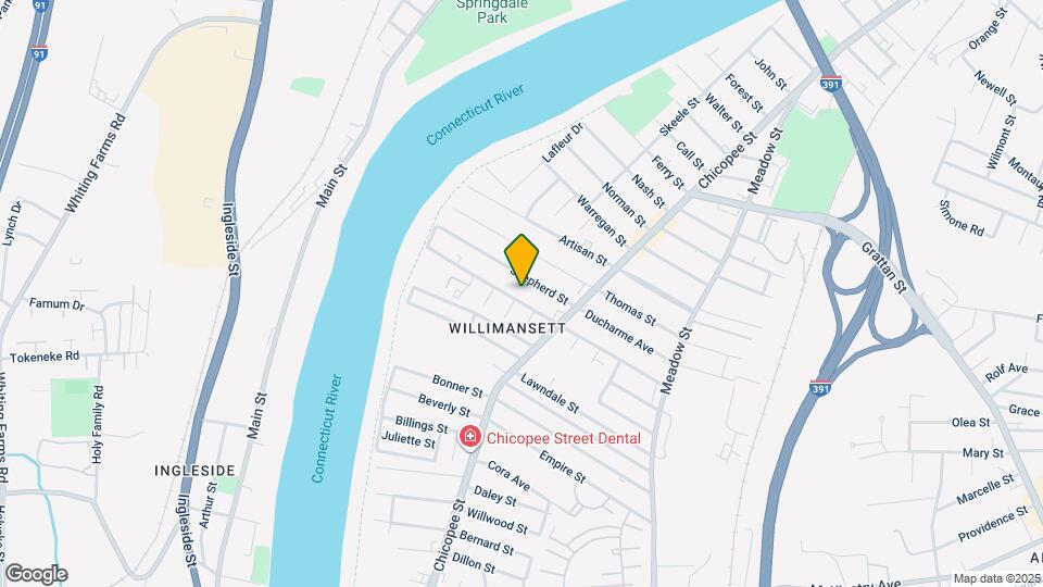 182 Narragansett Blvd Map and Location Details