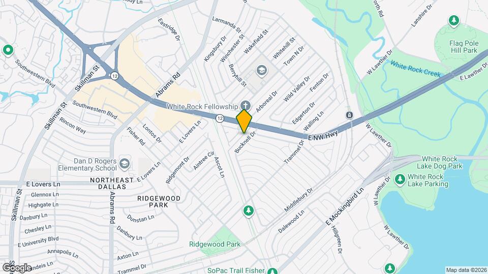 6927 Bucknell Dr Map and Location Details