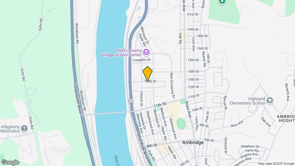 276 13th St Map and Location Details