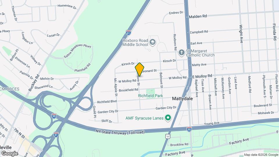 230 W Molloy Rd Map and Location Details