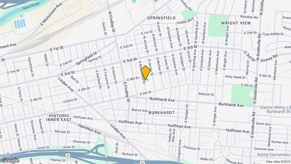 120 S Monmouth St Map and Location Details