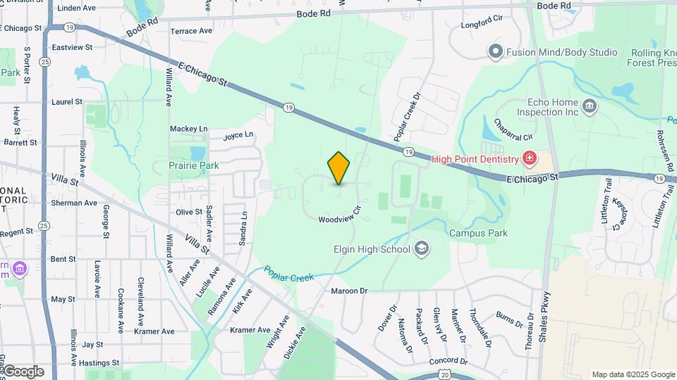 1020 Chaucer Ct Map and Location Details