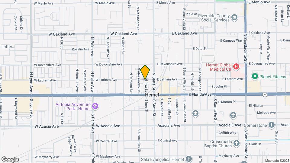 199 N Inez St Map and Location Details