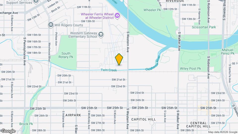 934 Hanger Drive Apartments Map and Location Details