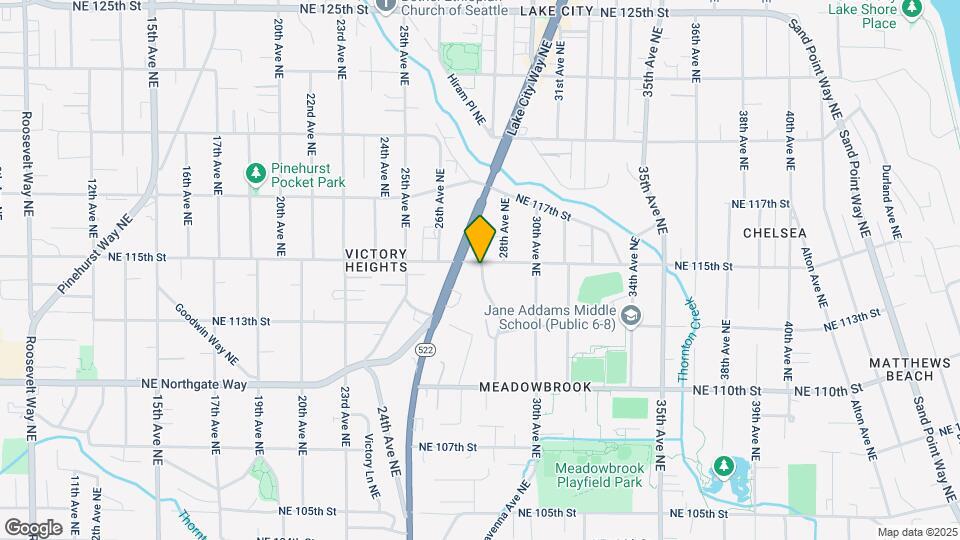 2719 NE 115th St Map and Location Details