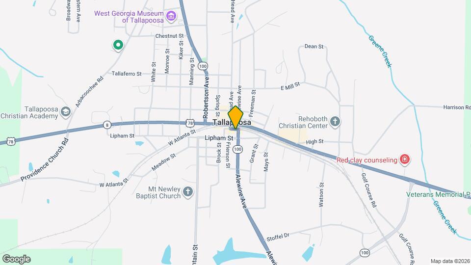 24 W Alabama St Map and Location Details