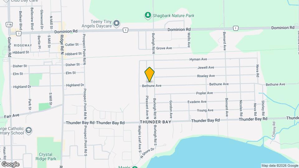 3360 Bethune Ave Map and Location Details