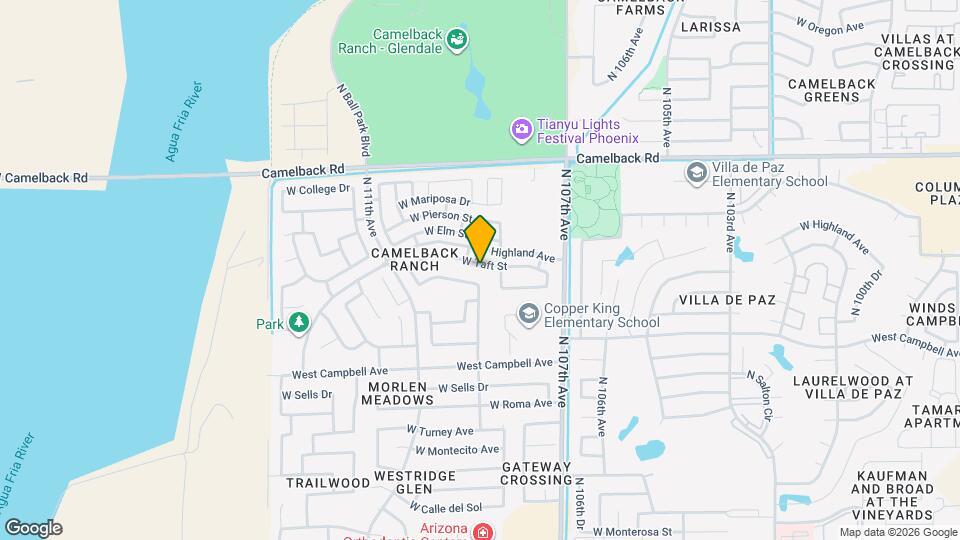 10821 W Taft St Map and Location Details