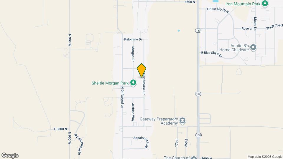 4115 Quarterhorse Dr Map and Location Details