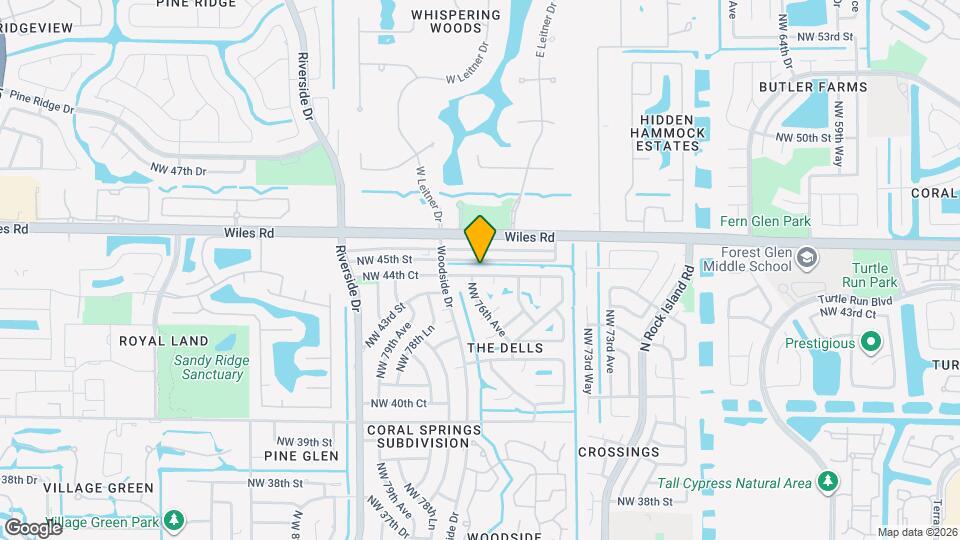 7531 NW 44th Ct Mapa y Detalles de la Ubicación