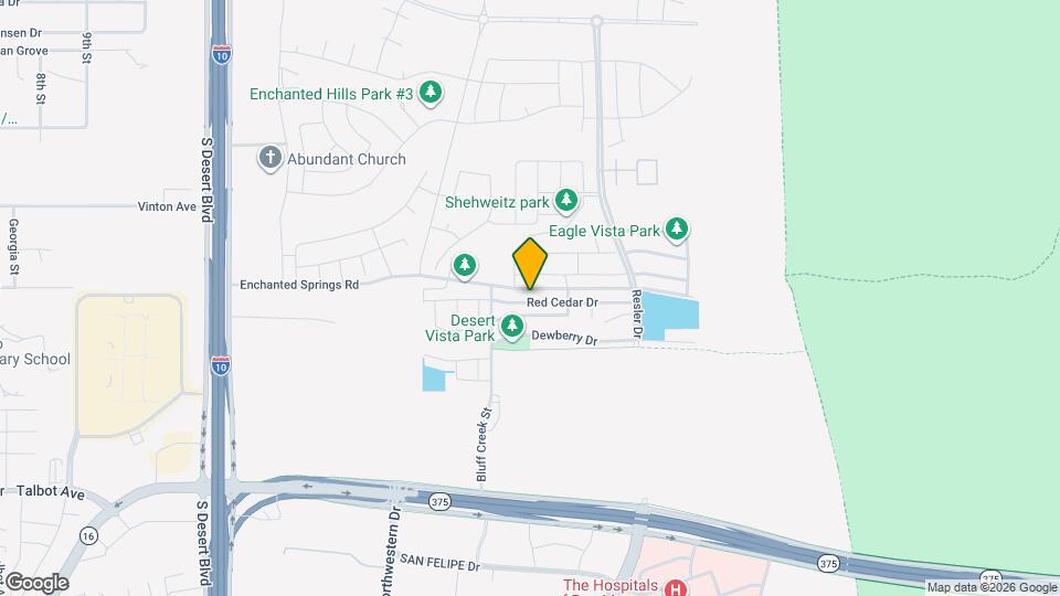 7533 Red Cedar Dr Map and Location Details