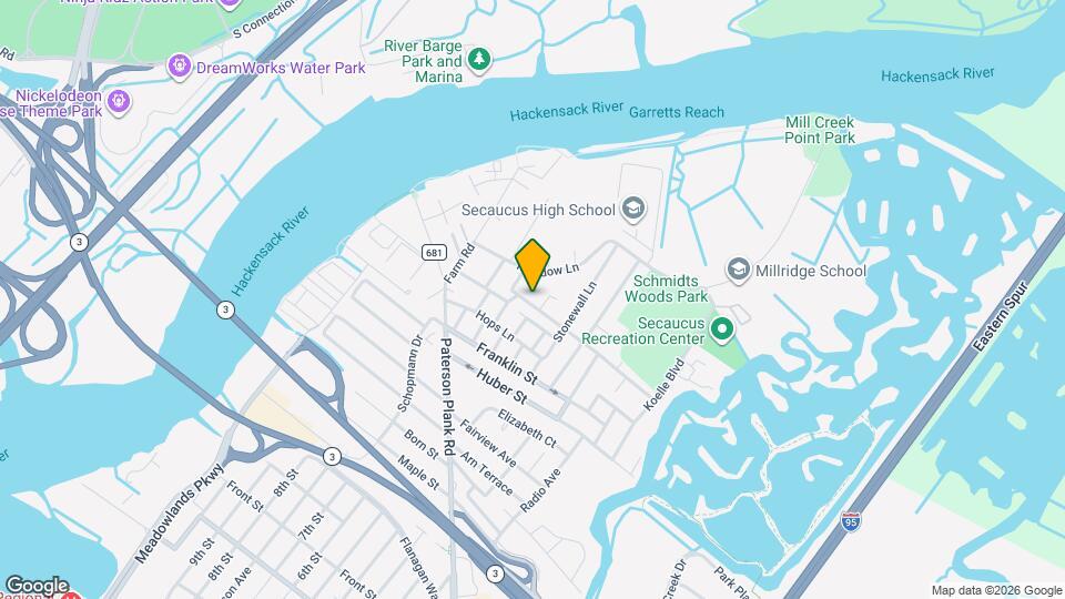 184 Central Ln Map and Location Details