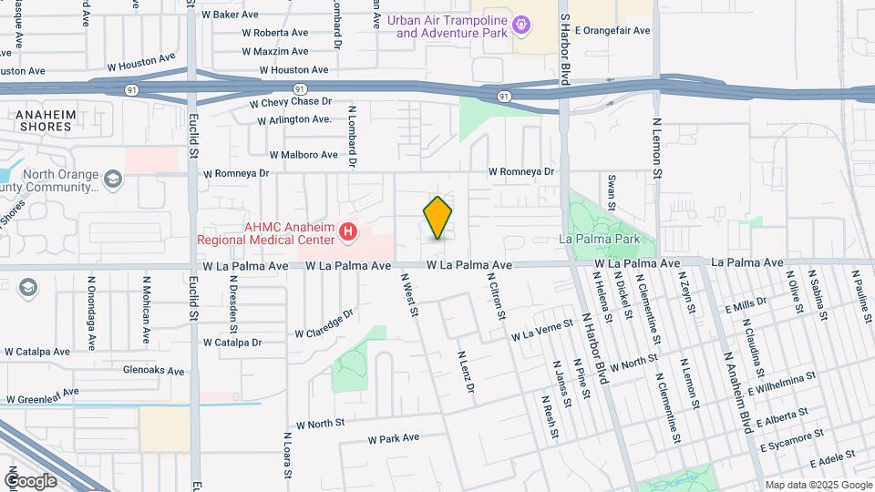1119 N Mayfair Ave Map and Location Details