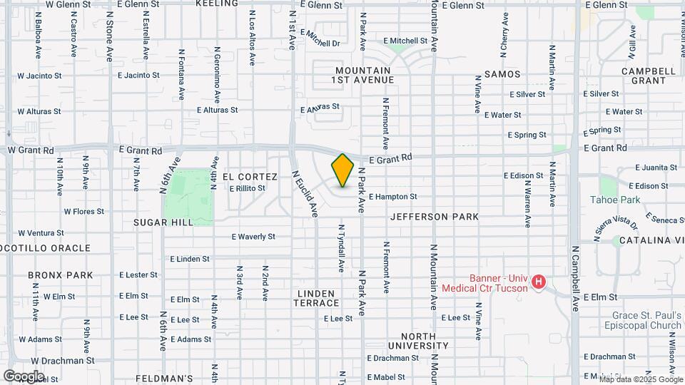 915 E Hampton St Map and Location Details