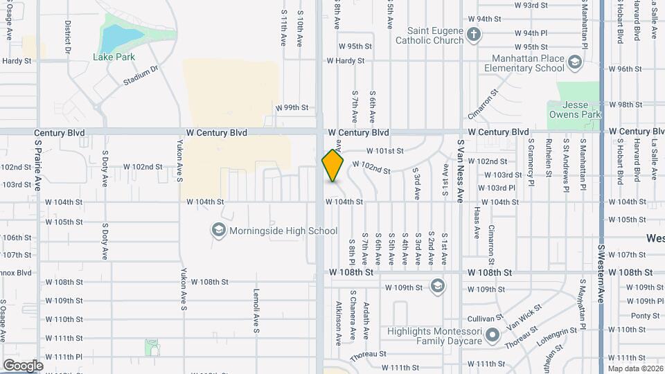 10221 S 8th Ave, Unit 10221 12 Map and Location Details