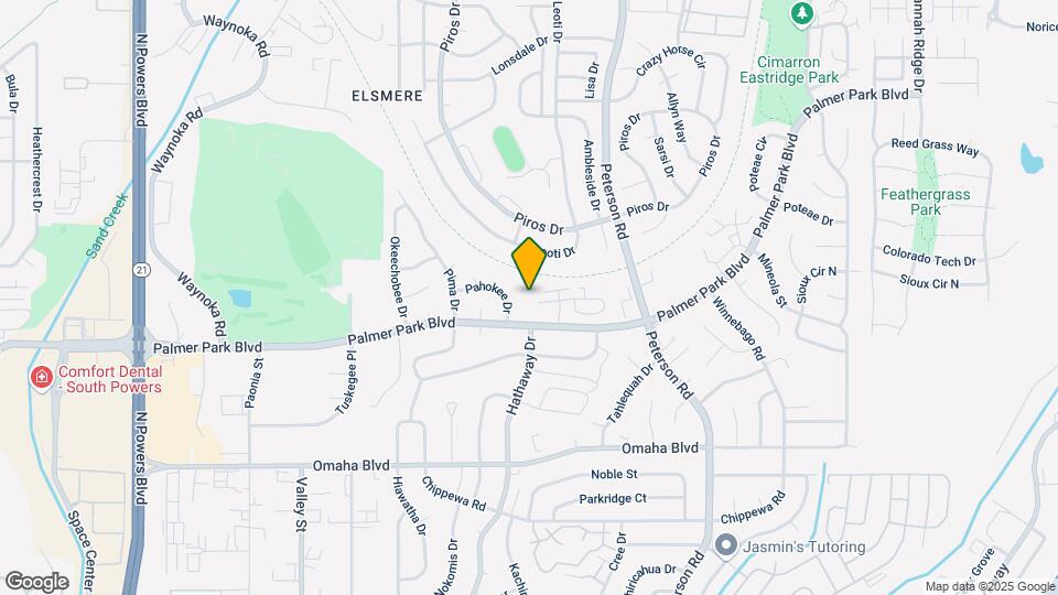 6610 Pahokee Ct Map and Location Details
