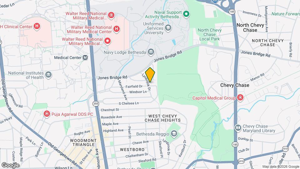 4415 Fairfield Dr Map and Location Details