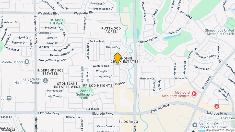 12571 Valley Spring Dr Map and Location Details