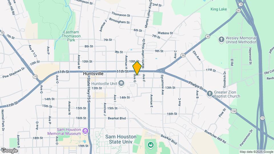 617 12th St Map and Location Details