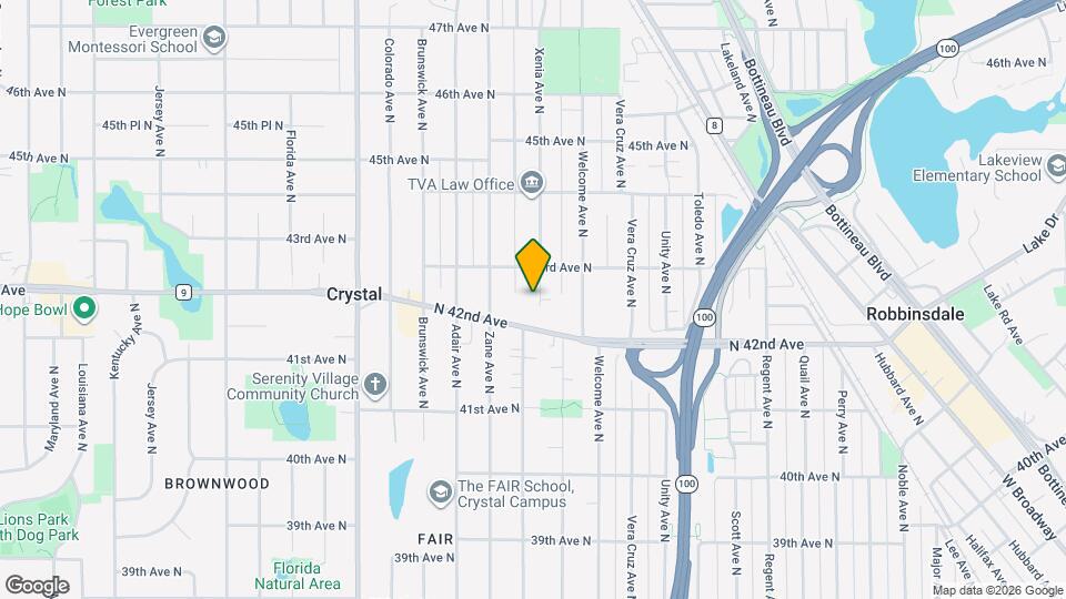4225 Xenia Ave N, Unit 4227 Mapa y Detalles de la Ubicación