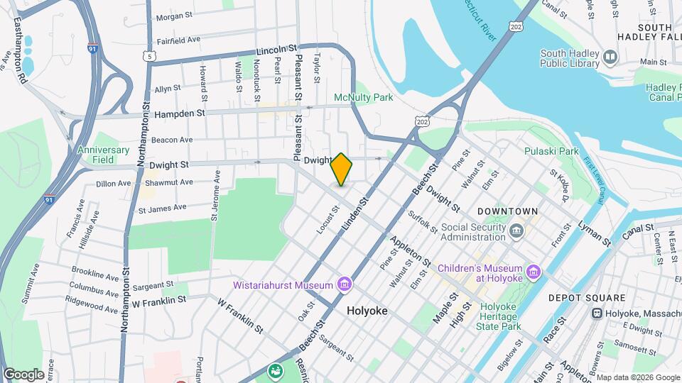 495 Appleton St Map and Location Details