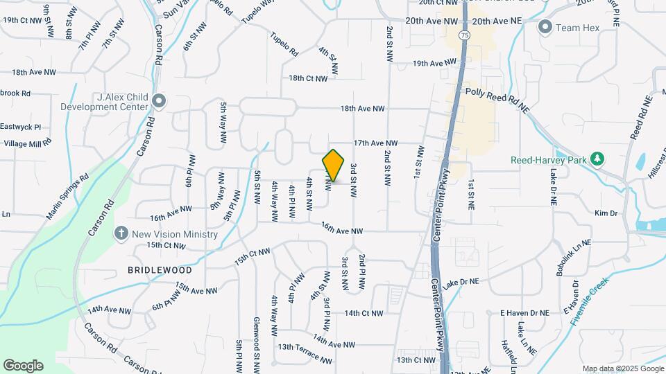 1625 3rd Pl NW Map and Location Details