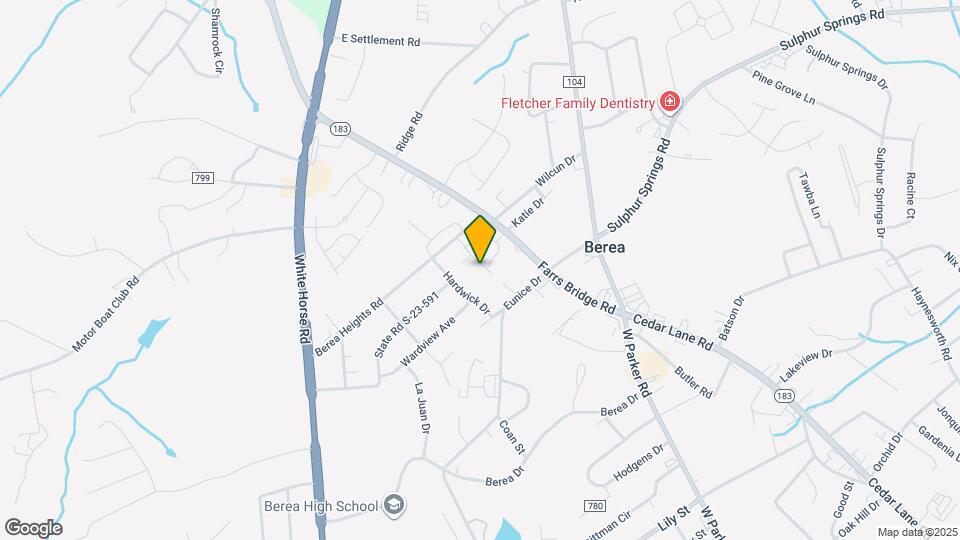 614 Reese Ln Map and Location Details