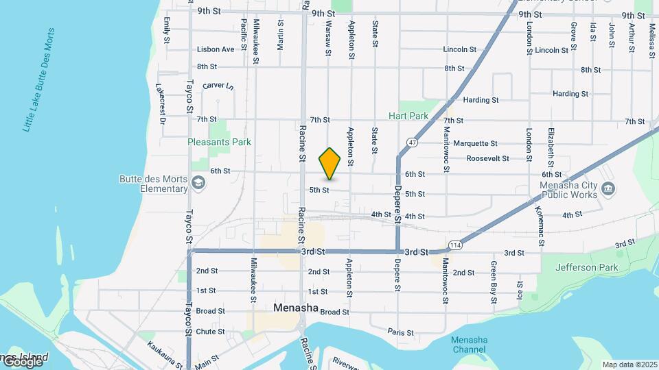 528 5th St Map and Location Details