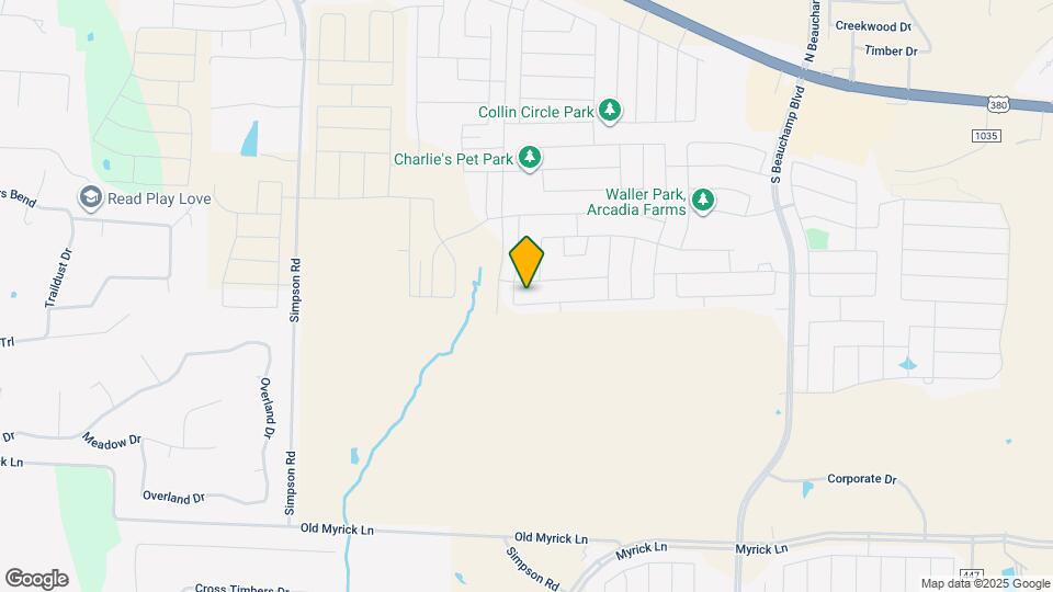 1236 Sequoia Ln Map and Location Details