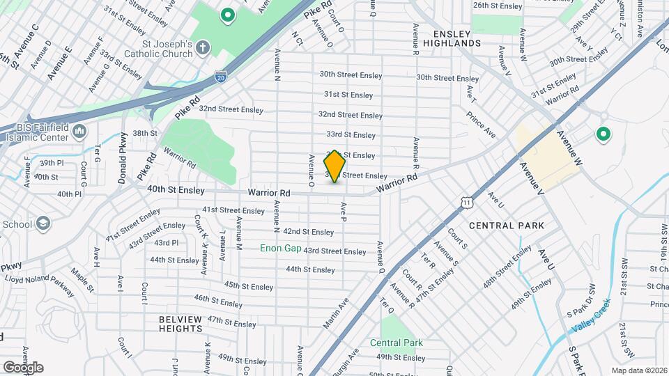 1532 Warrior Rd Mapa y Detalles de la Ubicación