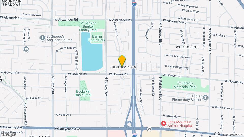 7061 Roscoe Ave Map and Location Details