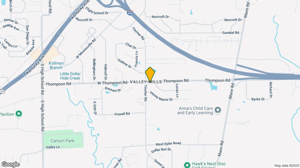 5423 W Thompson Rd Map and Location Details