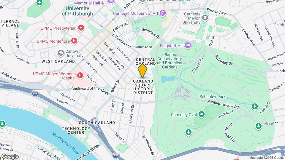 9 Oakland Sq, Unit First Floor Map and Location Details