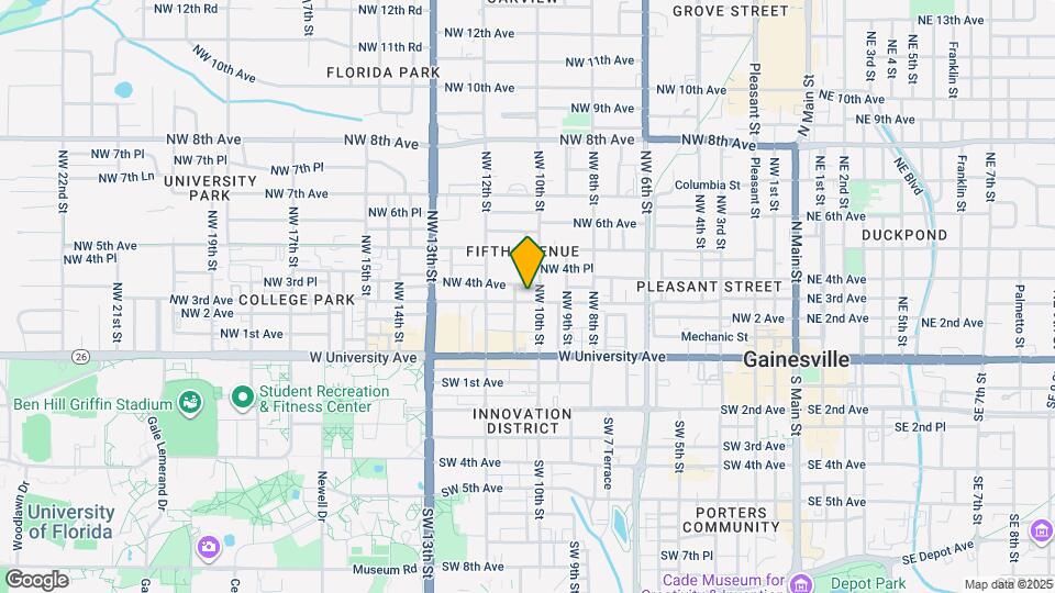 1010 NW 3rd Ave Map and Location Details