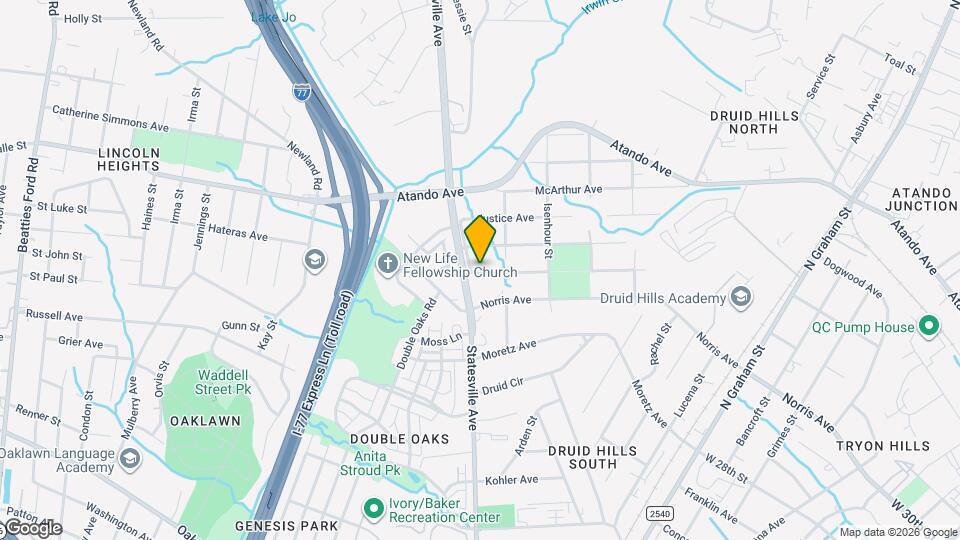 1122 Rodey Ave Mapa y Detalles de la Ubicación