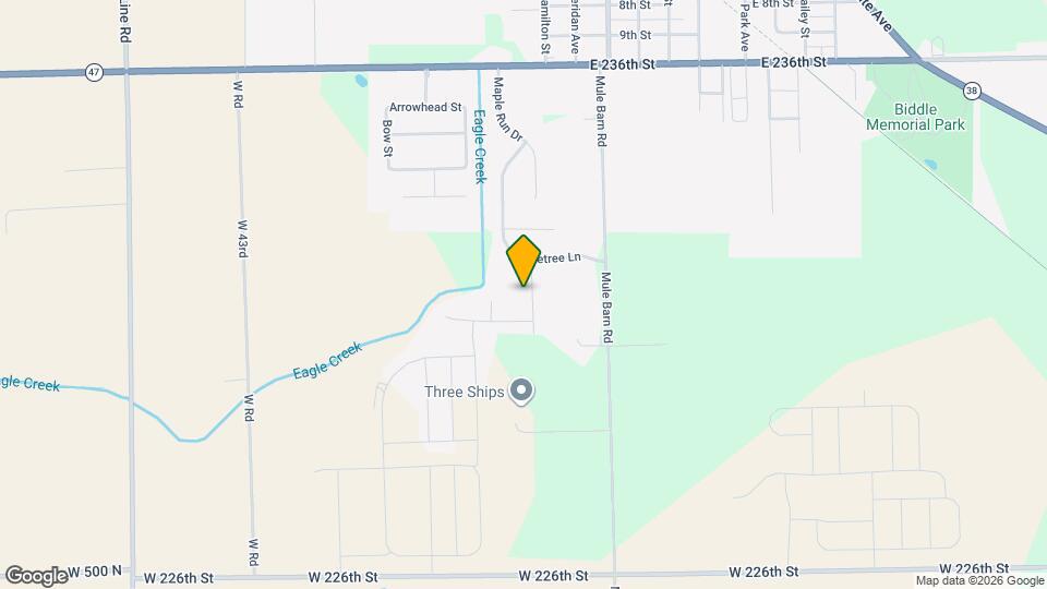 1406 Graybark St Mapa y Detalles de la Ubicación